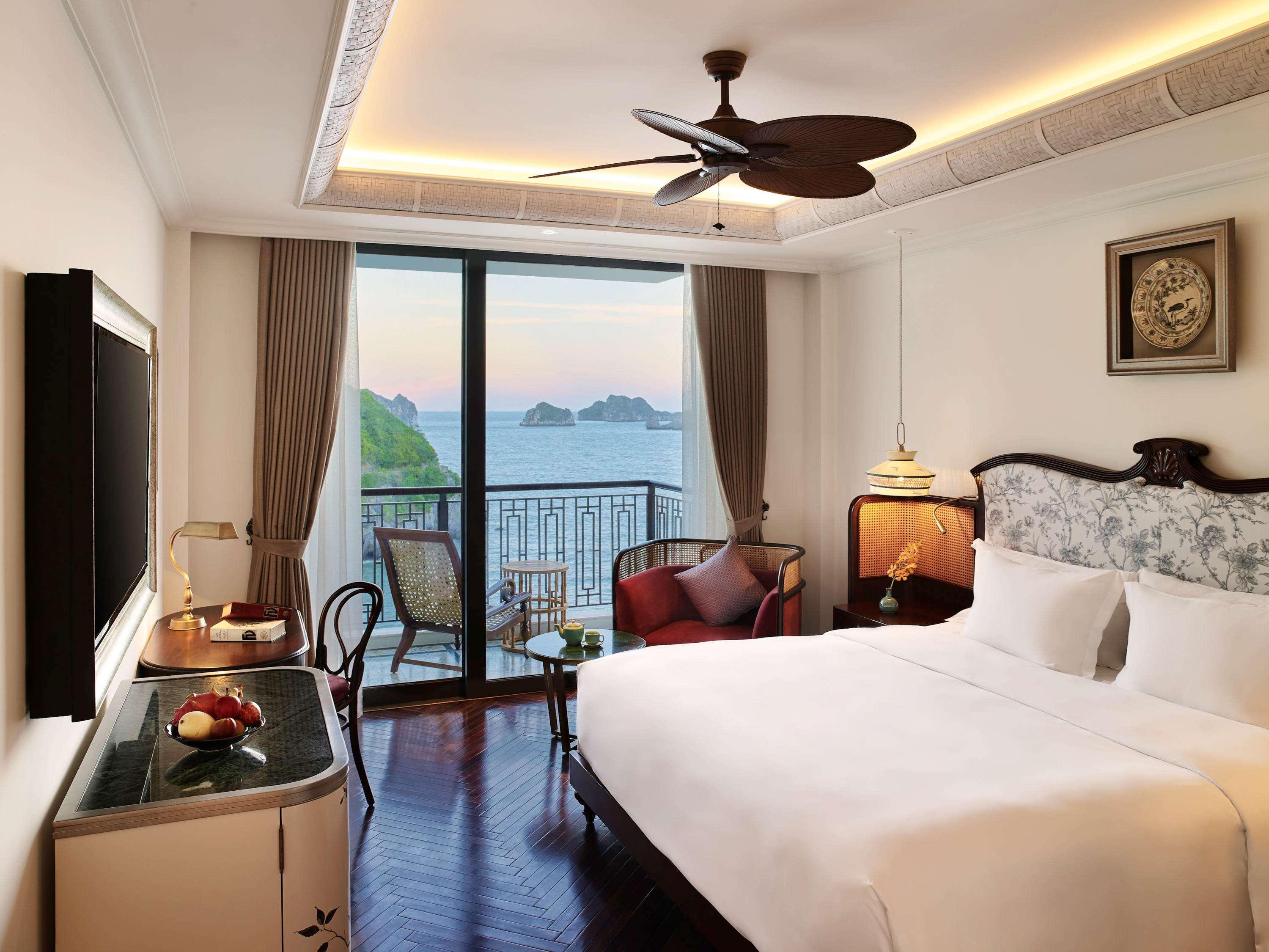 Hotel Perle D'Orient Cat Ba - Mgallery Chan Chau Kültér fotó Deluxe Ocean View Room